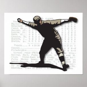 Vintagebaseballkanna Poster