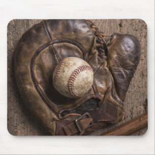 Vintagebaseballutrustning Musmatta