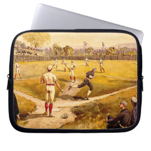 Vintagebasketmatch Laptop Sleeve