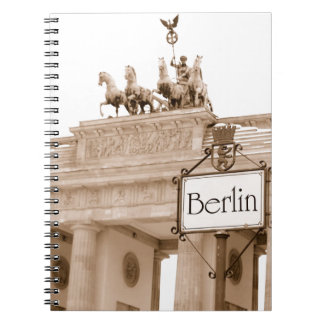 VintageBerlin design Anteckningsbok