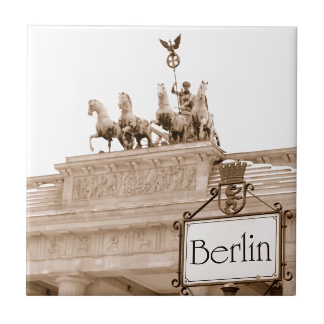 VintageBerlin design Kakelplatta (Framsidan)