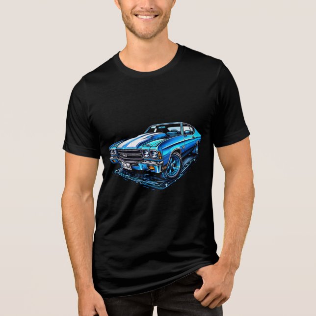 Vintagebil T Shirt (Framsida)