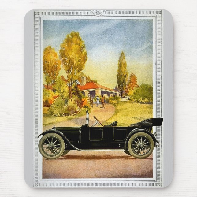 Vintagebiladvertizing Musmatta (Framsidan)