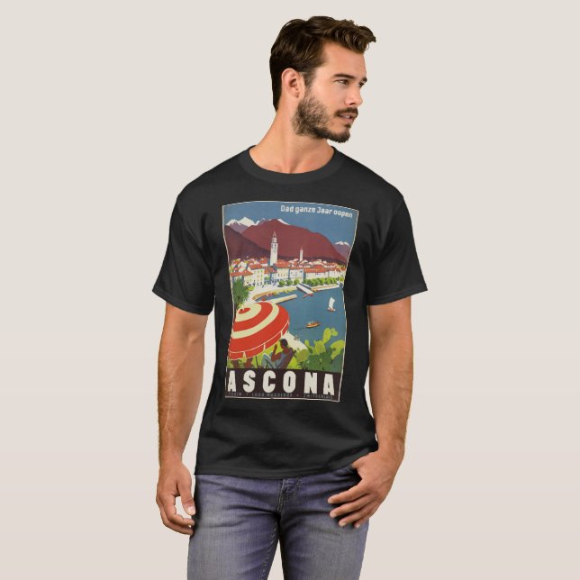 vintagebild ASCONA Tee (Hel framsida)