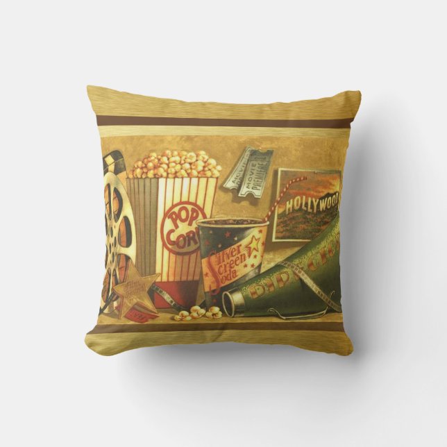 Vintagebiodekorativ kudde (Framsida)