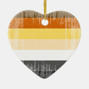 Vintagebjörnpride Julgransprydnad Keramik