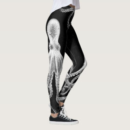Vintagebläckfiskmörk Leggings