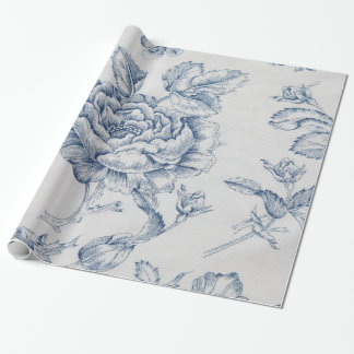 Vintageblåttro Presentpapper