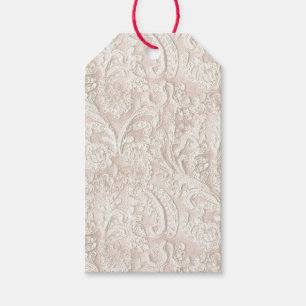 Vintageblek - rosasnöre presentetikett