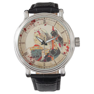 Vintageblod splattered den legendariska armbandsur