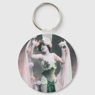 *Vintageblomma Dancer* Nyckelring