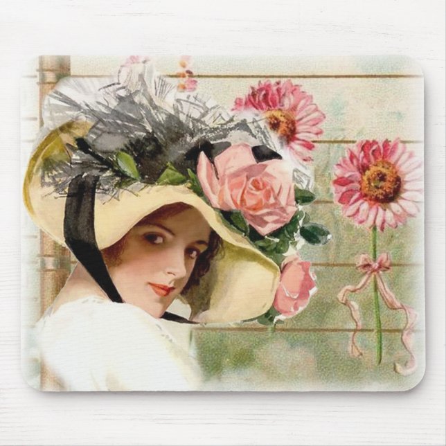 VintageblommaLady. Musmatta (Framsidan)