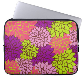 Vintageblommigt Wallpapper Laptop Sleeve