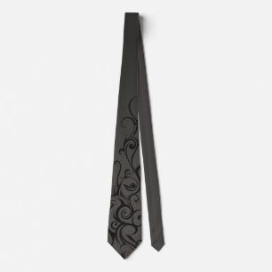 Vintageblommönster Slips