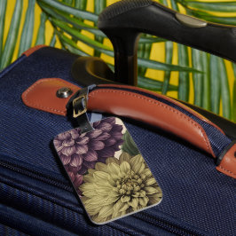 Vintageblommor Bagagebricka
