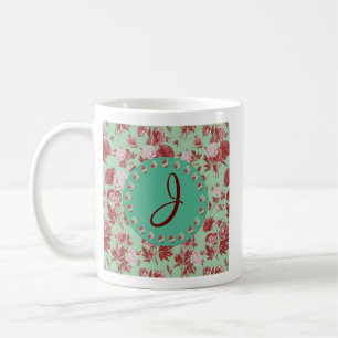 Vintageblommor Kaffemugg