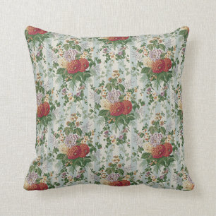 Vintageblommor Kudde