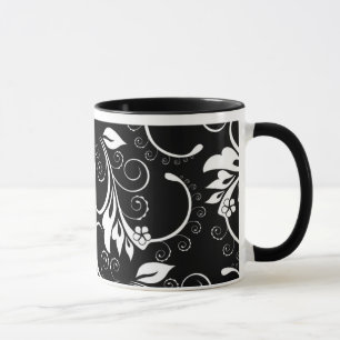 vintageblommor mugg