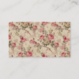 Vintageblommor Visitkort