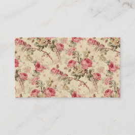 Vintageblommor Visitkort