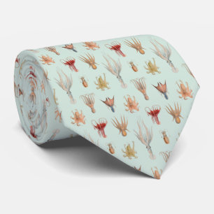 Vintageblötdjur (blått) slips