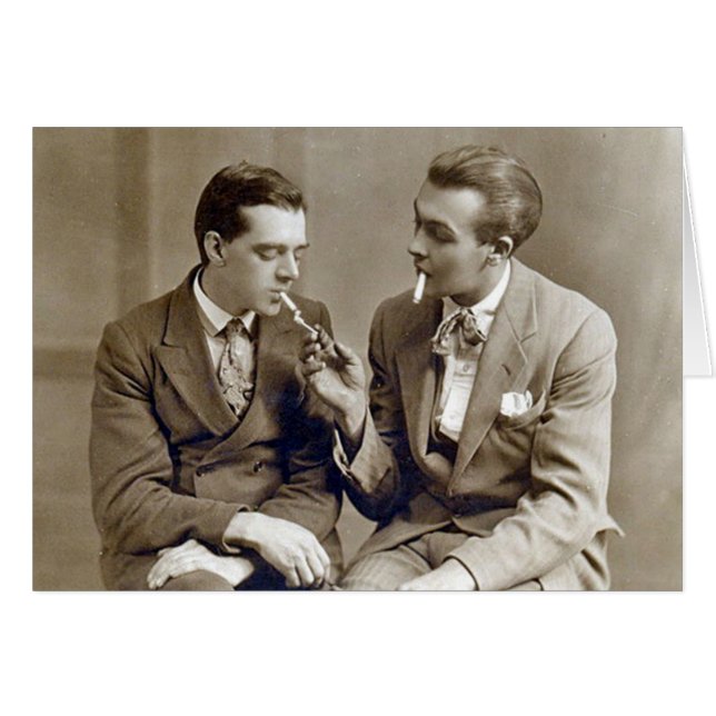 Vintagebögar Hälsningskort (Framsidan Horizontal)