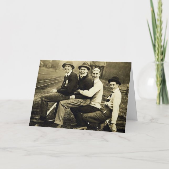 Vintagebögar Kort (Framsida)