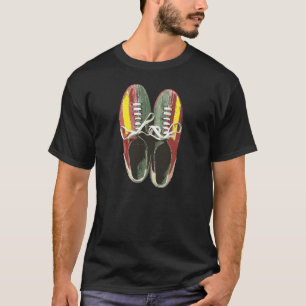 Vintagebowlingen skor Retro bowling skor T-shirt