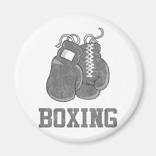 Vintageboxning Magnet