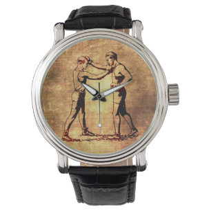 Vintageboxningmanar Armbandsur