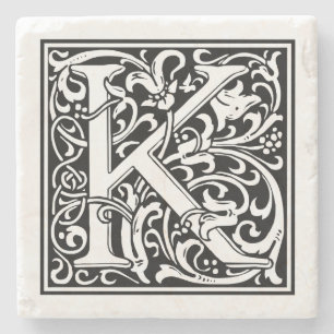 Vintagebrev "K ", Stenunderlägg