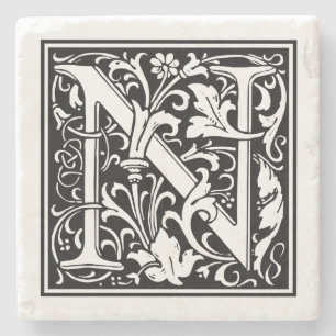 Vintagebrev "N ", Stenunderlägg