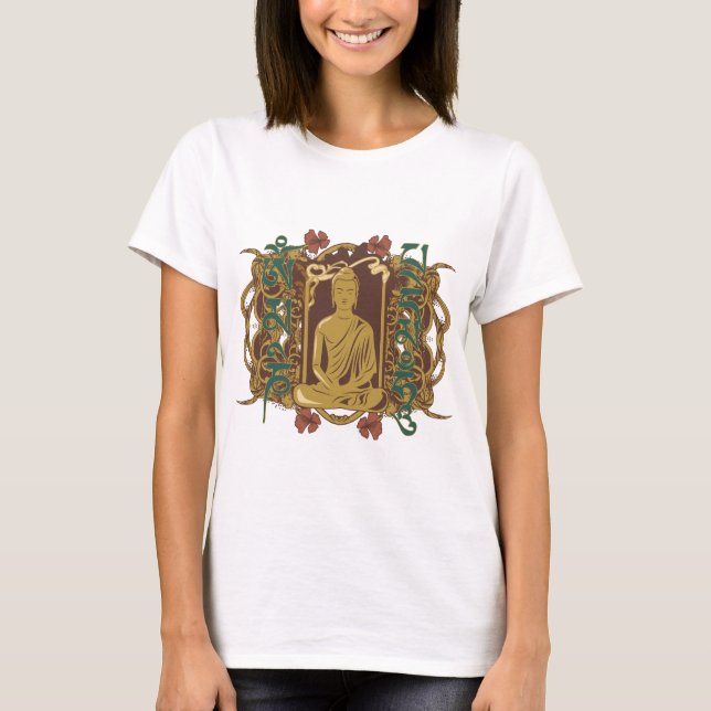 VintageBuddha Mantra T-shirt (Framsida)