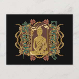VintageBuddha Mantra Vykort