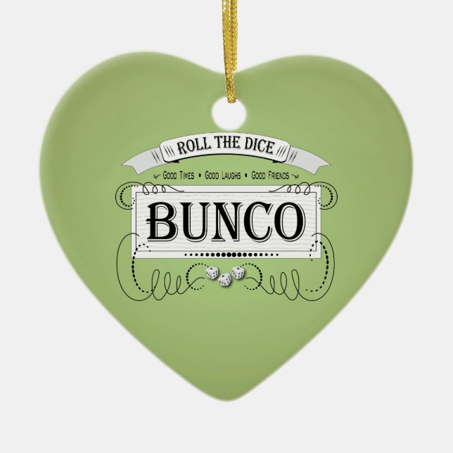 VintageBunco design Julgransprydnad Keramik (Framsidan)
