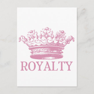 Vintagec Krona - Royalty Vykort