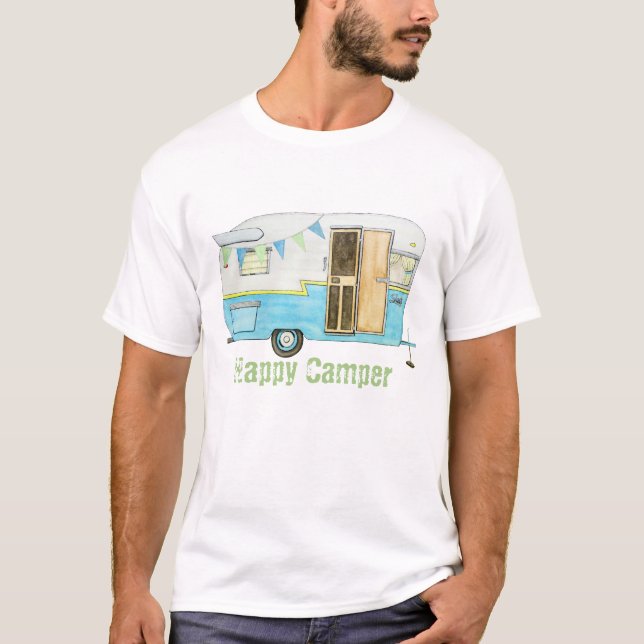 Vintagecamparemanar utslagsplats tee shirt (Framsida)