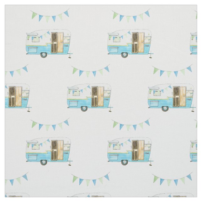 Vintagecamparetyg Tyg (Provkarta)