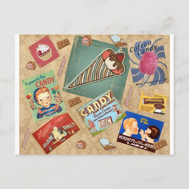 vintagecandie.jpg vykort (Framsida)