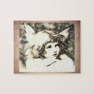 VintageCherubängel Pussel