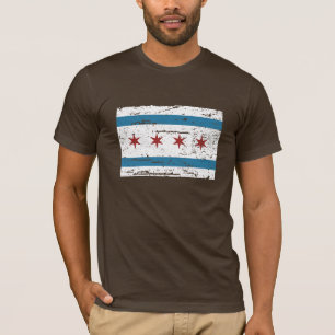 VintageCHICAGO flagga Tee Shirt