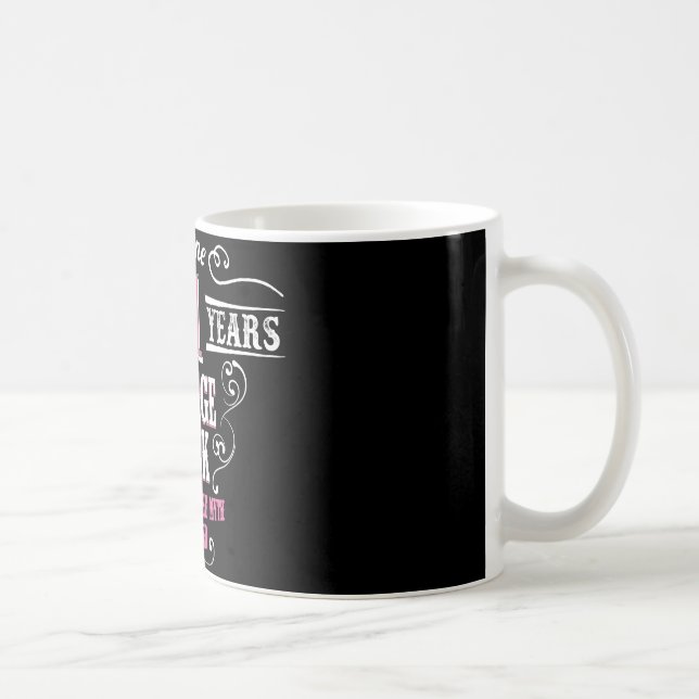 Vintagechick som åldras 61 år kaffemugg (Höger)