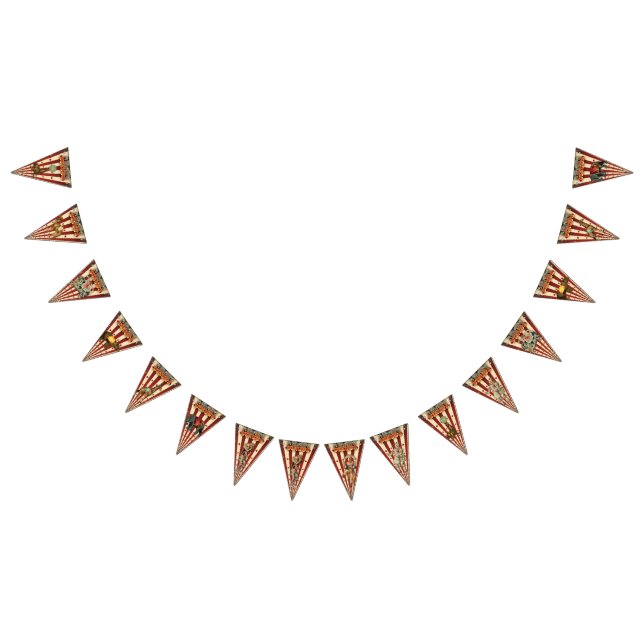 Vintagecirkusbaner Vimplar (Alla)