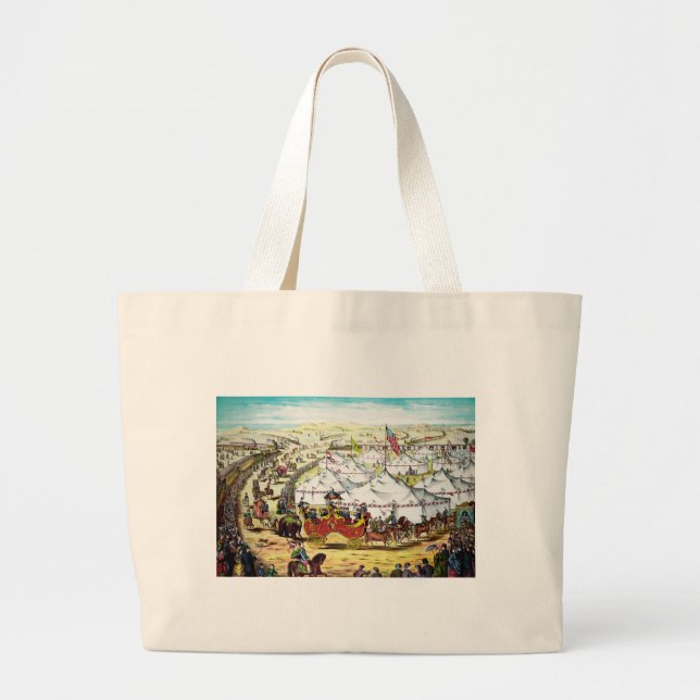 Vintagecirkusparad Jumbo Tygkasse (Framsidan)