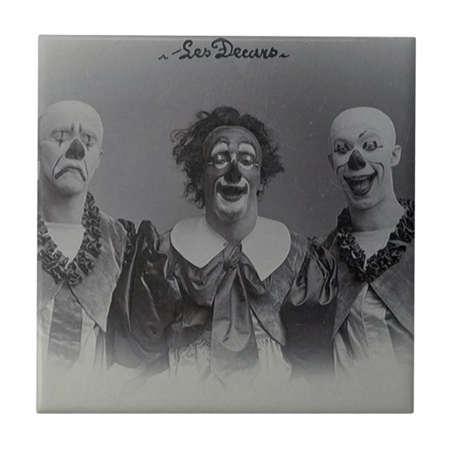 Vintageclowner Kakelplatta (Framsidan)