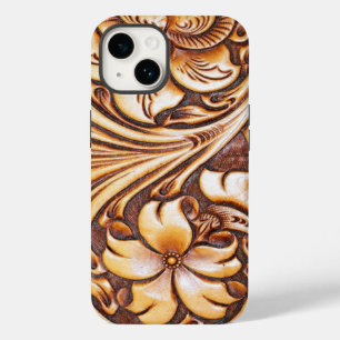 VintageCountry Tooled Leather western iphone5 fodr