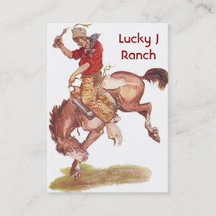 VintageCowboy Visitkort