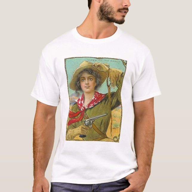 VintageCowgirl T-shirt (Framsida)