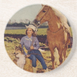 VintageCowgirl Underlägg Sandsten