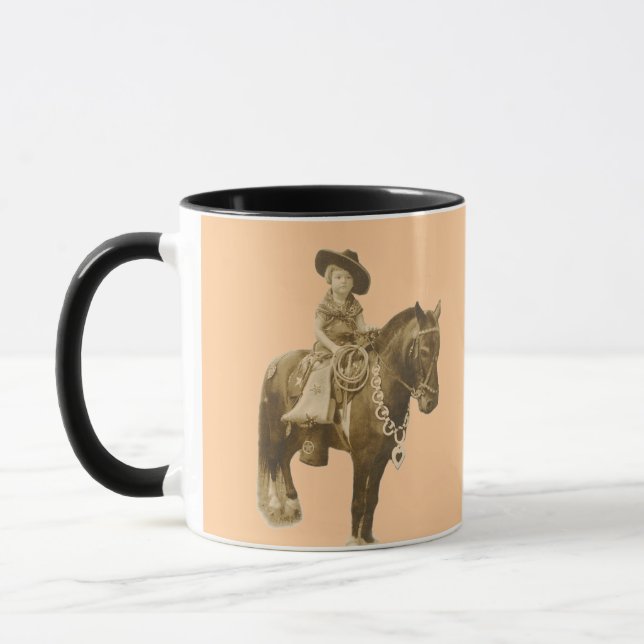 VINTAGECOWGIRLMUGG MUGG (Vänster)